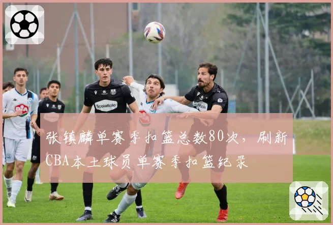 张镇麟单赛季扣篮总数80次，刷新CBA本土球员单赛季扣篮纪录