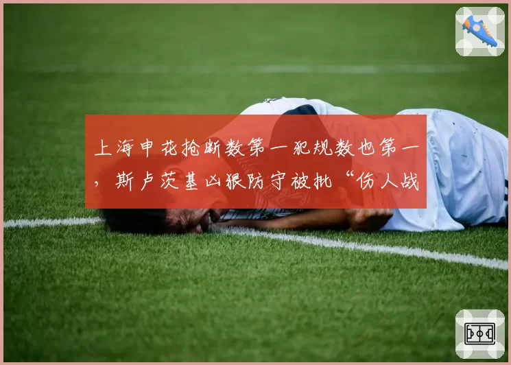 上海申花抢断数第一犯规数也第一，斯卢茨基凶狠防守被批“伤人战术”
